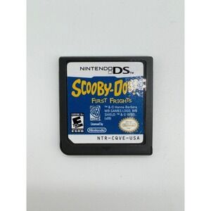 Nintendo DS Scooby-Doo! First Frights Retro Mystery Video Game Cartridge Only